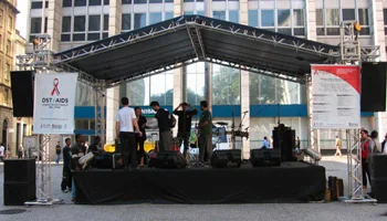 Palco para eventos, foto 1